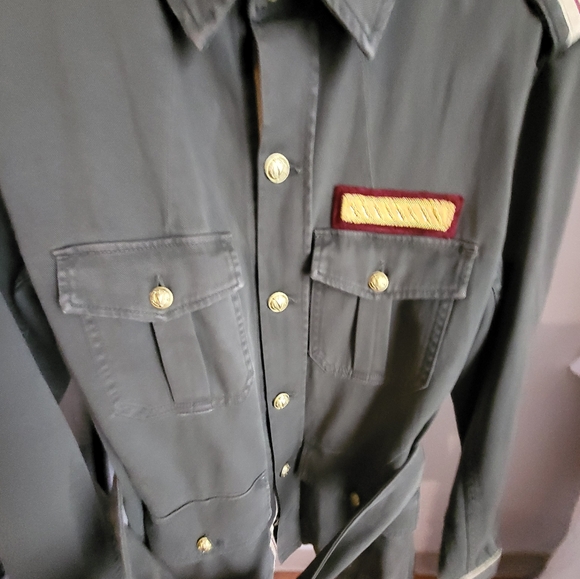 L'agence NWOT Size Large Military Style Jacket - Picture 5 of 10